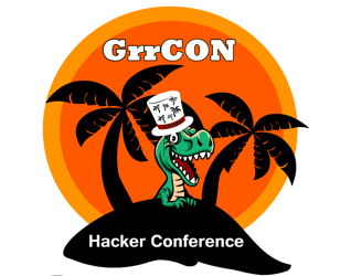 2022-10-HE-GrrCon CrowdStrike Happy Hour GrrCon logo