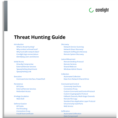 Threat Hunting Guide | Corelight